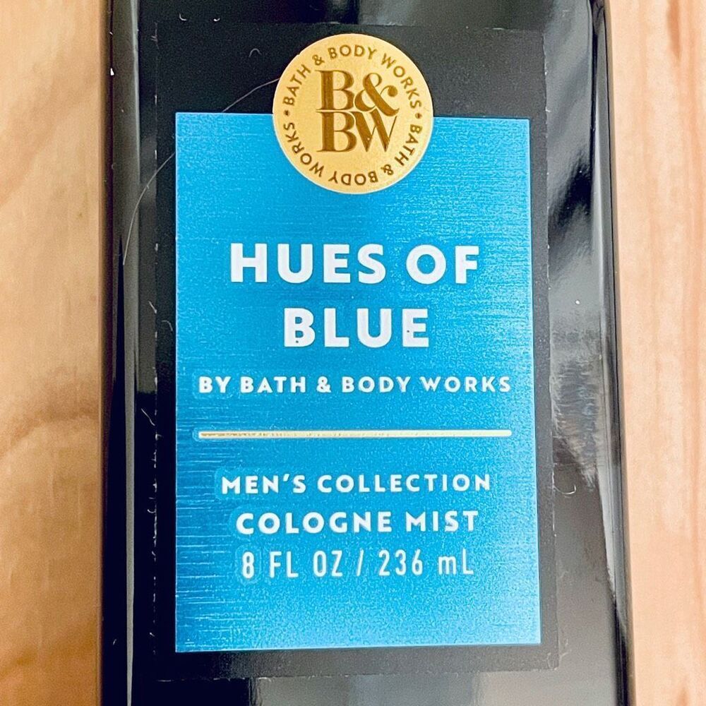 NWT 2 Bath & Body Works Fragrant Men's Hues Of Blue 8 oz / 226 g Cologne Mist - Picture 6 of 12